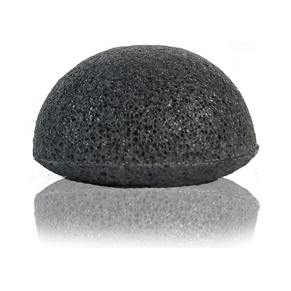 Kuu Konjac,Sponge with Bamboo Charcoal,ฟองน้ำ,ใยบุก,ถ่านไม้ไผ่,ลดสิวเสี้ยน,สิวอุดตัน,สิวอักเสบ,ใยบุกพืชจากธรรมชาติ