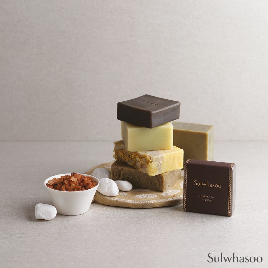 Sulwhasoo,Sulwhasoo Herbal Soap 50g, สบู่ทำความสะอาดผิวหน้า, สบู่โสม,