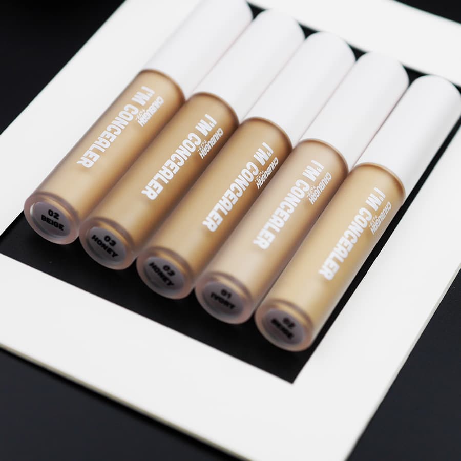 Chubugah I'm Concealer #01 Ivory 3.5g คอนซีลเลอร์สูตรคุมมัน ปกปิดกริบ ทั้งรอยสิว และรอยดำใต้ตาเกลี่ยง่ายไม่เป็นคราบ