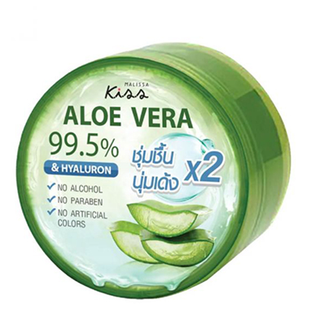 Malissa Kiss, เจลอโลเวร่า, Malissa Kiss AloeVera 99.5% & Hyaluron Soothing Gel , Malissa Kiss เจลว่านหางจระเข้