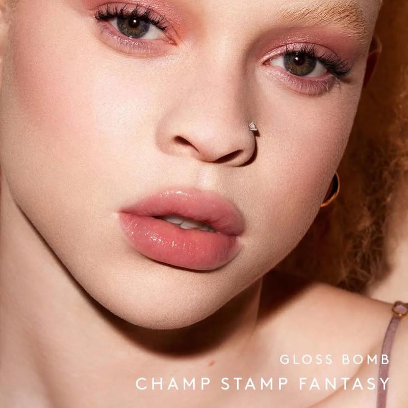 FENTY BEAUTY Gloss Bomb Universal Lip Luminizer 2ml #10 Champ Stamp Fantasy , FENTY BEAUTY Gloss Bomb Universal Lip Luminizer ราคา , FENTY BEAUTY Gloss Bomb Universal Lip Luminizer รีวิว , FENTY BEAUTY Gloss Bomb Universal Lip Luminizer สีไหนสวย  ,Fenty Beauty Gloss Bomb รีวิว,ลิป fenty beauty gloss bomb